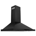ZLINE 30 in. Convertible Vent Wall Mount Range Hood in Black Stainless Steel (BSKBN-30)