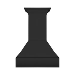 ZLINE 30 in. Wooden Wall Mount Range Hood in Rustic Black Finish (355CC-30)