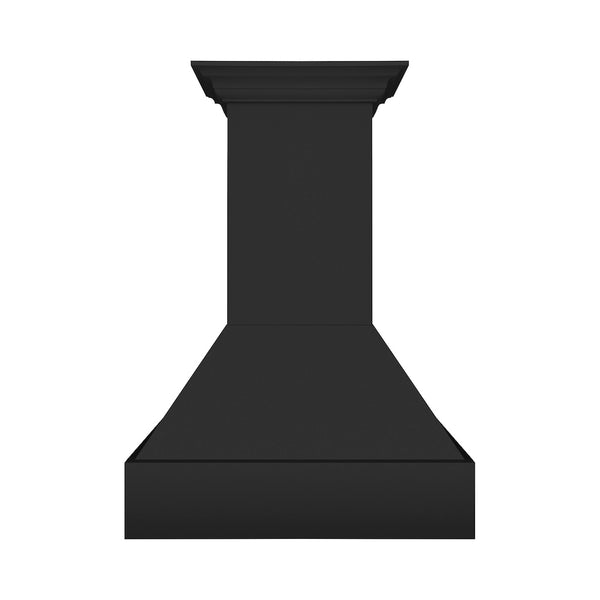 ZLINE 30 in. Wooden Wall Mount Range Hood in Rustic Black Finish (355CC-30)