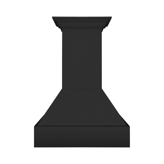 ZLINE 36 in. Wooden Wall Mount Range Hood in Rustic Black Finish (355CC-36)