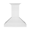 ZLINE 30 in. Wooden Wall Mount Range Hood in Smooth Bright White Finish (KBWW-30)