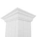 ZLINE 36 in. Wooden Wall Mount Range Hood in Shiplap Bright White Finish (KPWW-36)