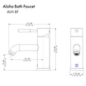 ZLINE Aloha Bath Faucet in Brushed Nickel (ALH-BF-BN)