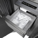 ZLINE 18 in. 8.6 cu. ft. Panel Ready Left Hinge Column Freezer with Graphite Gray Interior, Open Box-Good Condition