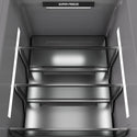 ZLINE 18 in. 8.6 cu. ft. Panel Ready Left Hinge Column Freezer with Graphite Gray Interior, Open Box-Good Condition
