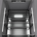 ZLINE 18 in. 8.6 cu. ft. Panel Ready Left Hinge Column Freezer with Graphite Gray Interior, Open Box-Great Condition