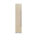 ZLINE 18 in. 8.6 cu. ft. Panel Ready Left Hinge Column Freezer with Graphite Gray Interior, Open Box-Great Condition