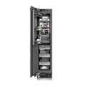 ZLINE 18 in. 8.6 cu. ft. Panel Ready Left Hinge Column Freezer with Graphite Gray Interior, Open Box-Great Condition