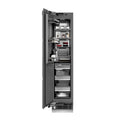 ZLINE 18 in. 8.6 cu. ft. Panel Ready Left Hinge Column Freezer with Graphite Gray Interior, Open Box-Good Condition
