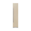 ZLINE 18 in. 8.6 cu. ft. Panel Ready Right Hinge Column Freezer with Graphite Gray Interior, Open Box-Great Condition