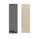 ZLINE 24 in. 12.5 cu. ft. Panel Ready Column Refrigerator with Graphite Gray Interior, Open Box-Great Condition