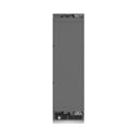 ZLINE Autograph Edition 24 in. 12.5 cu. ft. Panel Ready Column Refrigerator with Graphite Gray Interior and Champagne Bronze Accents (RBCRVZ-24-CB) front, closed.