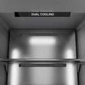 ZLINE Autograph Edition 30 in. 16.7 cu. ft. Panel Ready Column Refrigerator with Graphite Gray Interior and Champagne Bronze Accents (RBCRVZ-30-CB)