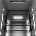 ZLINE Autograph Edition 30 in. 16.7 cu. ft. Panel Ready Column Refrigerator with Graphite Gray Interior and Champagne Bronze Accents (RBCRVZ-30-CB)
