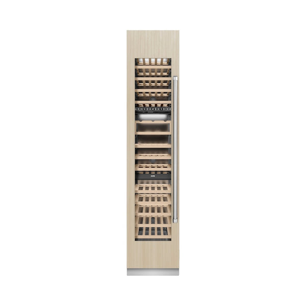 ZLINE 18 in. 9.0 cu. ft. Triple Zone 68 Bottle Panel Ready Left Hinge Column Wine Cooler, Open Box-Good Condition