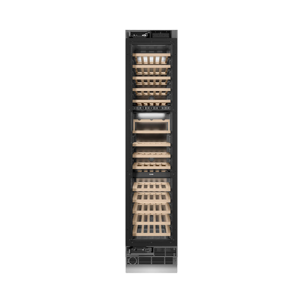 ZLINE 18 in. 9.0 cu. ft. Triple Zone 68 Bottle Panel Ready Left Hinge Column Wine Cooler (RBCWVL-18)