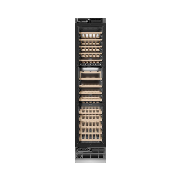 ZLINE 18 in. 9.0 cu. ft. Triple Zone 68 Bottle Panel Ready Left Hinge Column Wine Cooler, Open Box-Great Condition