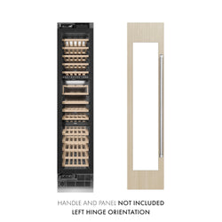 ZLINE 18 in. 9.0 cu. ft. Triple Zone 68 Bottle Panel Ready Left Hinge Column Wine Cooler, Open Box-Great Condition