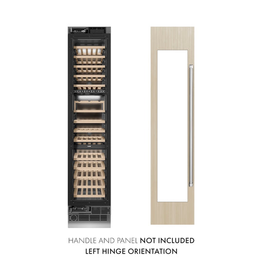 ZLINE 18 in. 9.0 cu. ft. Triple Zone 68 Bottle Panel Ready Left Hinge Column Wine Cooler, Open Box-Great Condition