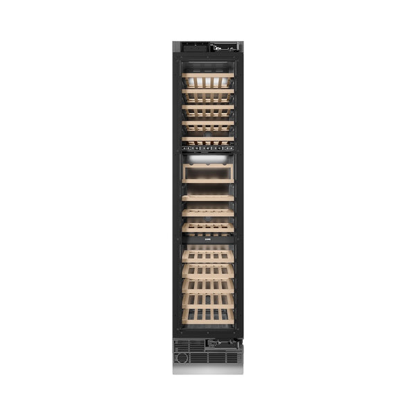 ZLINE 18 in. 9.0 cu. ft. Triple Zone 68 Bottle Panel Ready Right Hinge Column Wine Cooler, Open Box-Great Condition