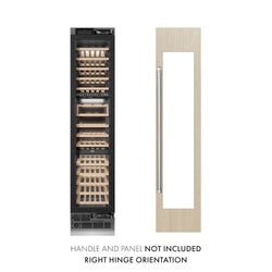 ZLINE 18 in. 9.0 cu. ft. Triple Zone 68 Bottle Panel Ready Right Hinge Column Wine Cooler, Open Box-Great Condition