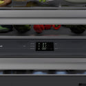 ZLINE 36 in. 19.8 cu. ft. Panel Ready Built-In Bottom Freezer Refrigerator with Water Dispenser and Ice Maker with Graphite Gray Interior, Open Box-Good Condition
