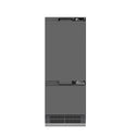 ZLINE 30 in. 16.1 cu. ft. Panel Ready Built-In Bottom Freezer Refrigerator with Water Dispenser and Ice Maker with Graphite Gray Interior, Open Box-Great Condition