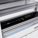 ZLINE 36 in. 19.8 cu. ft. Panel Ready Built-In Bottom Freezer Refrigerator with Water Dispenser and Ice Maker, Open Box-Good Condition