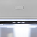ZLINE Autograph Edition 72 in. 39.6 cu. ft. Panel Ready French Door Built-In Bottom Freezer Refrigerator with Water Dispensers and Ice Makers and Matte Black Accents (RBITZ-72-MB)