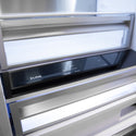 ZLINE 30 in. 16.1 cu. ft. Panel Ready Built-In Bottom Freezer Refrigerator with Water Dispenser and Ice Maker, Open Box-Good Condition