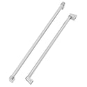 ZLINE 36 in. Built-in Refrigerator Handles (Set of 3) in Stainless Steel (RBIVH-SS-36)