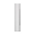 ZLINE 18 in. 8.6 cu. ft. Left Hinge Column Freezer in Satin Stainless Steel with Graphite Gray Interior (RCFVL-SN-18)