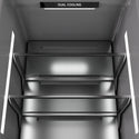 ZLINE 30 in. 16.7 cu. ft. Column Refrigerator in Satin Stainless Steel with Graphite Gray Interior (RCRV-SN-30)