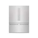 ZLINE 60 in. 32.2 cu. ft. French Door Built-In Bottom Freezer Refrigerator with Water Dispensers and Ice Makers in Satin Stainless Steel with Graphite Gray Interior (GRBIV-SN-60)
