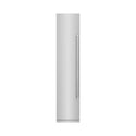 ZLINE 18 in. 8.6 cu. ft. Left Hinge Column Freezer in Stainless Steel with Graphite Gray Interior (RCFVL-304-18)