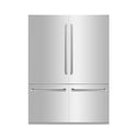 ZLINE 60 in. 32.2 cu. ft. French Door Built-In Bottom Freezer Refrigerator with Water Dispensers and Ice Makers in Stainless Steel (RBIV-304-60)