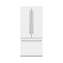 ZLINE 36" 19.6 cu. ft. Built-In 3-Door French Door Refrigerator with Internal Water and Ice Dispenser in White Matte (RBIV-WM-36)