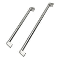 ZLINE Autograph Edition 30 in. Built-In Refrigerator Helix Handles (Set of 2) in Polished Nickel (RBIVHZ-K-PN-30)