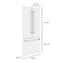 Refrigerator Panel in White Matte (RPBIV-WM-36)