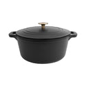 ZLINE 5-Piece Enameled Cast Iron Cookware Set in Black Matte (CWSETS-BLM-5)