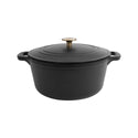ZLINE 5-Piece Enameled Cast Iron Cookware Set in Black Matte (CWSETS-BLM-5)