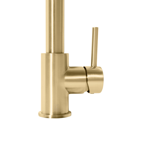 ZLINE Apollo Kitchen Faucet in Champagne Bronze (APL-KF-CB)