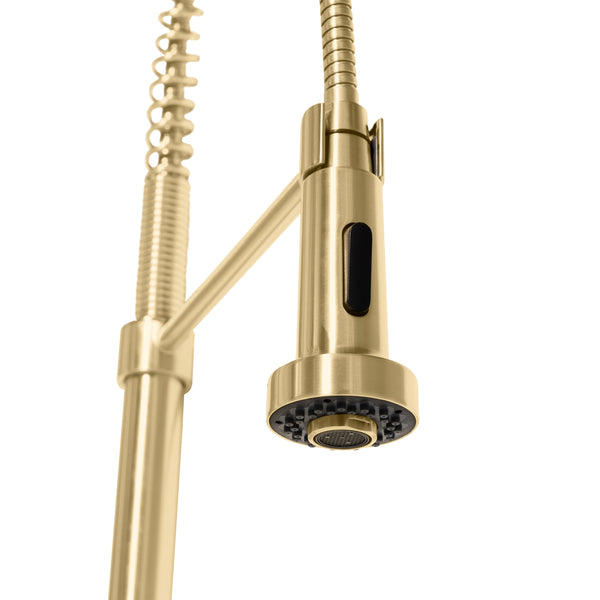 ZLINE Apollo Kitchen Faucet in Champagne Bronze (APL-KF-CB)