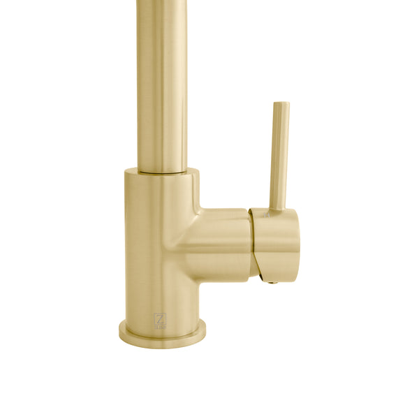 ZLINE Dante Kitchen Faucet in Champagne Bronze (DNT-KF-CB)