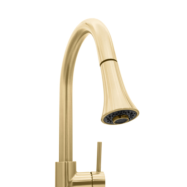 ZLINE Edison Kitchen Faucet in Champagne Bronze (EDS-KF-CB)