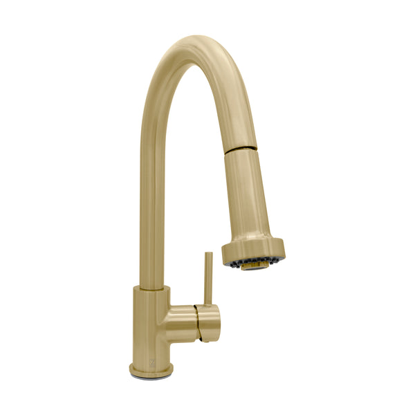 ZLINE Monet Kitchen Faucet in Champagne Bronze (MON-KF-CB)