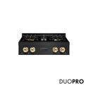 ZLINE Autograph Edition 30 in. Classic Gas Rangetop with 4 Burner DuoPro™ Cooktop in Black Stainless Steel and Polished Gold Accents, Open Box-Great Condition