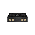 ZLINE Autograph Edition 30 in. Classic Gas Rangetop with 4 Burner DuoPro™ Cooktop in Black Stainless Steel and Polished Gold Accents, Open Box-Great Condition