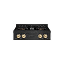 ZLINE Autograph Edition 30 in. Classic Gas Rangetop with 4 Burner DuoPro™ Cooktop in Black Stainless Steel and Polished Gold Accents, Open Box-Good Condition