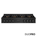 ZLINE 48 in. Classic Gas Rangetop with 8 Burner DuoPro™ Cooktop in Black Stainless Steel, Open Box-Great Condition